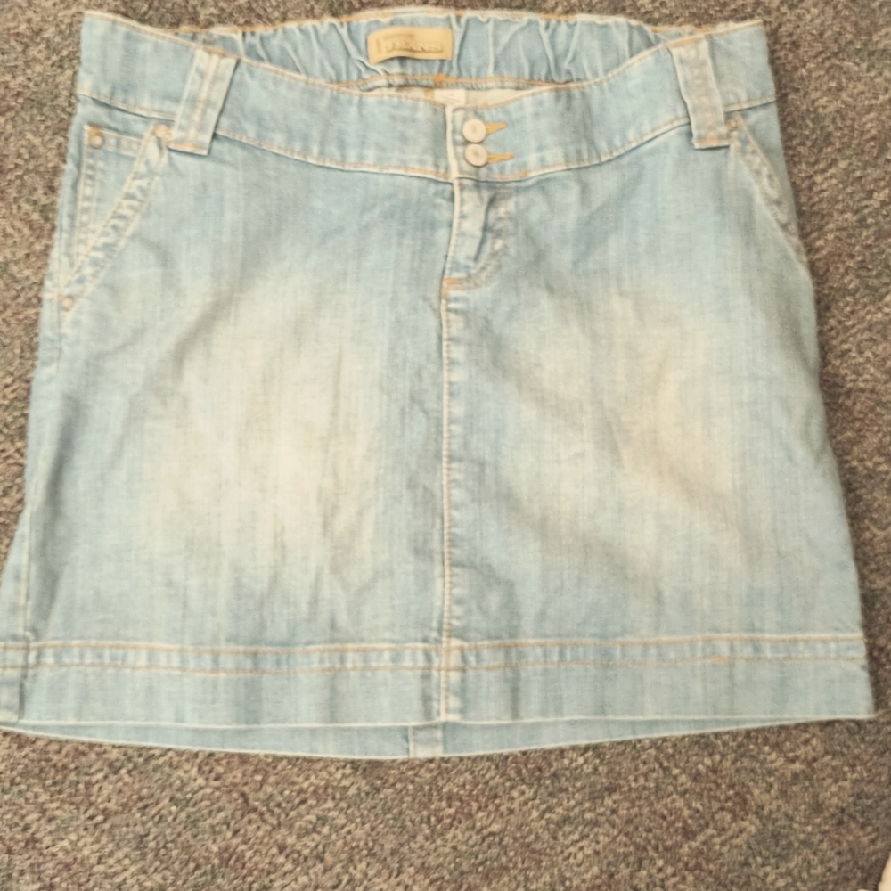 Old Navy Maternity Jean Skirt Blue Size 10